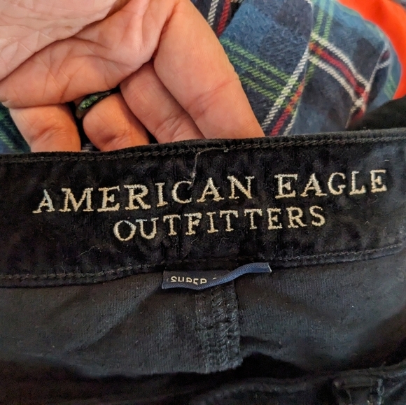 AE Velvet Jegging Style Pants Sz 4R - Picture 6 of 9